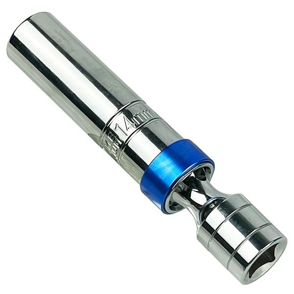 スパークプラグソケット 14mm ユニバーサルジョイント 日産 MINI BMW用