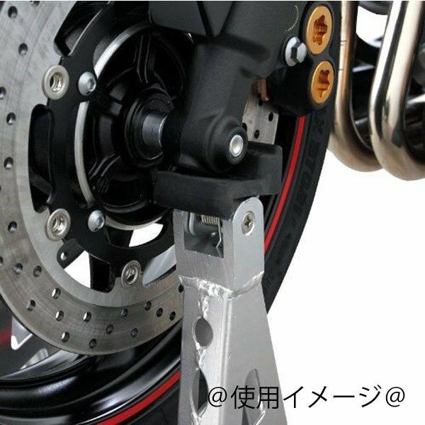 スポーツバイク用超軽量アルミフレームパドックバイクスタンド フロントフォーク仕様 P008 P008 Garage Com 通販 Yahoo ショッピング