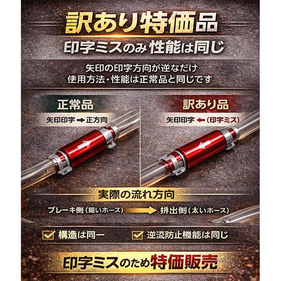 訳あり ワンウェイバルブブレーキブリーダーツール・エア抜き R047