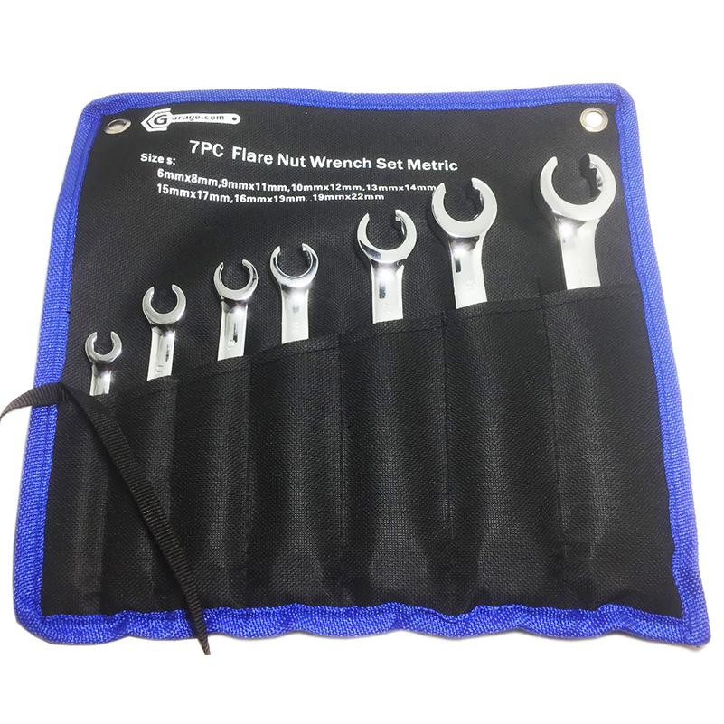 7pc フレアナットレンチセット T115 : Garage.com - 通販 - Yahoo