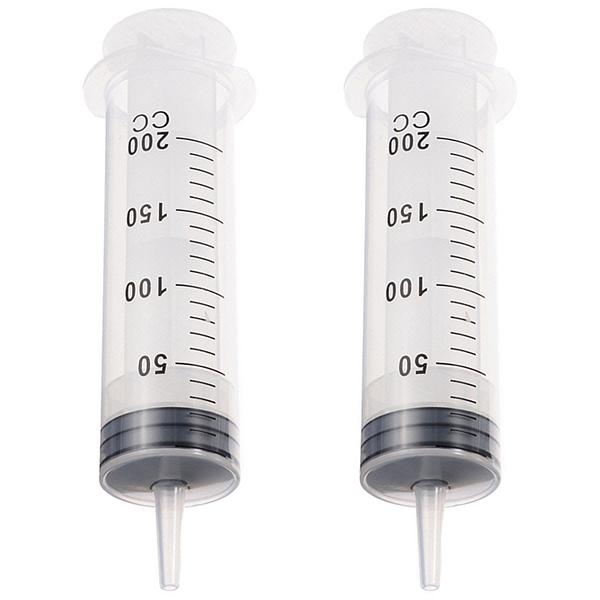 200ml シリンジ 200cc 2個セット T212 : Garage.com - 通販 - Yahoo