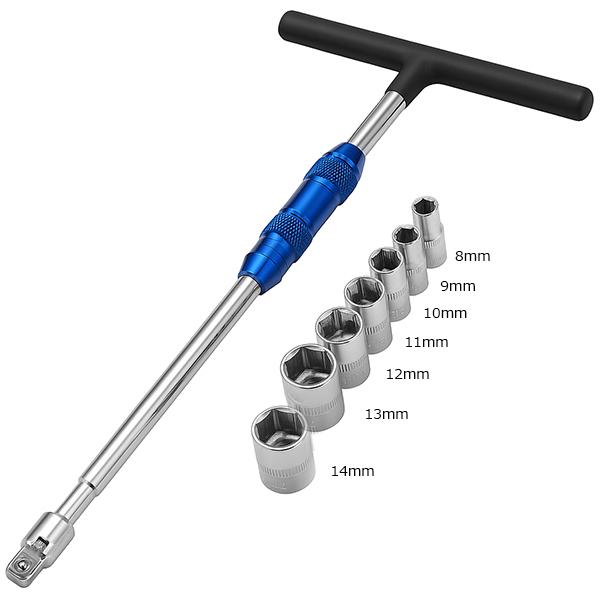 T型スライドハンドル 1/4