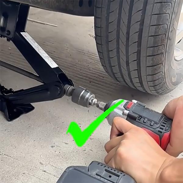 パンタジャッキ用ソケットアダプター チャック付き電動ドリル利用可 早回しソケットアダプター T833 |  | 03