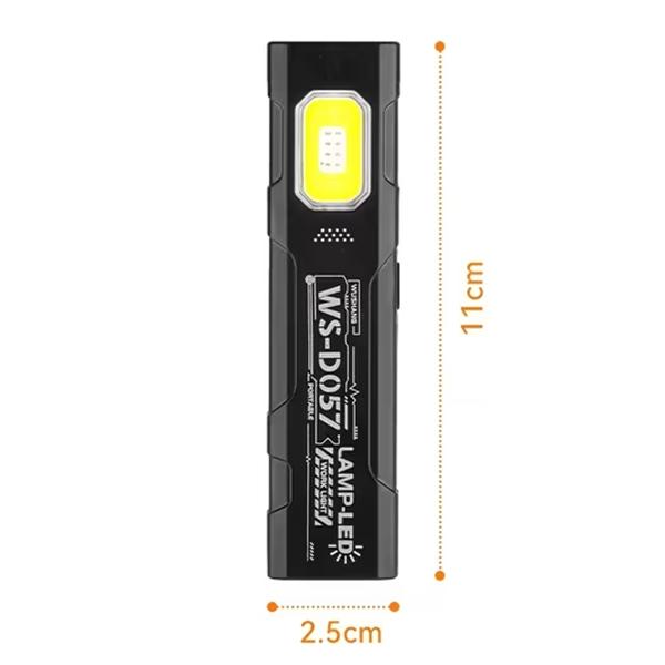 ポケットライトｘ2個 550ルーメン USB-C充電 マグネット＆クリップ ワークライト COB作業灯 T855 |  | 03