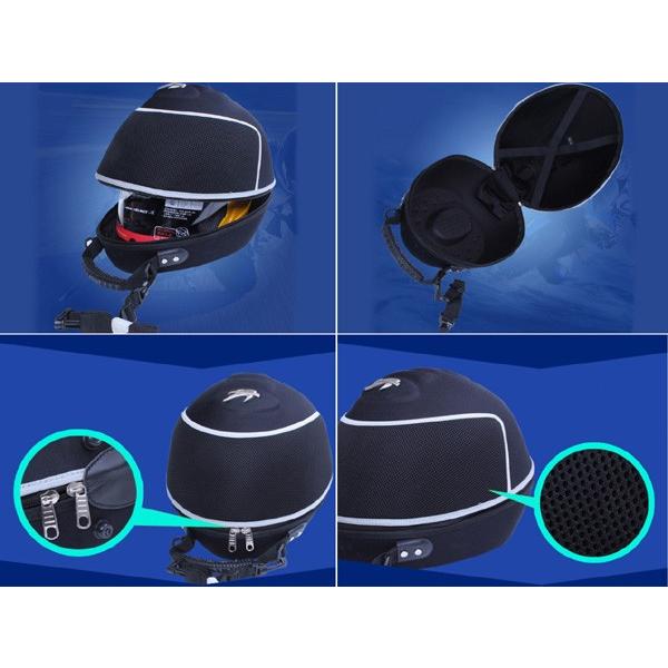 チャックに難あり バイクヘルメット傷つけたくない 持ち運び便利な