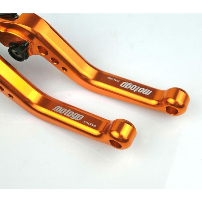 黒 CNC アルミ削り出し 6段調整出来るブレーキレバー 左右セット