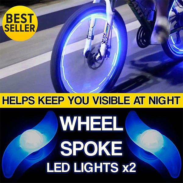 2個セット 自転車用 サイクルサイクリング ホイールスポーク LED 2個セット 自転車用 サイクルサイクリング ホイールスポーク LED