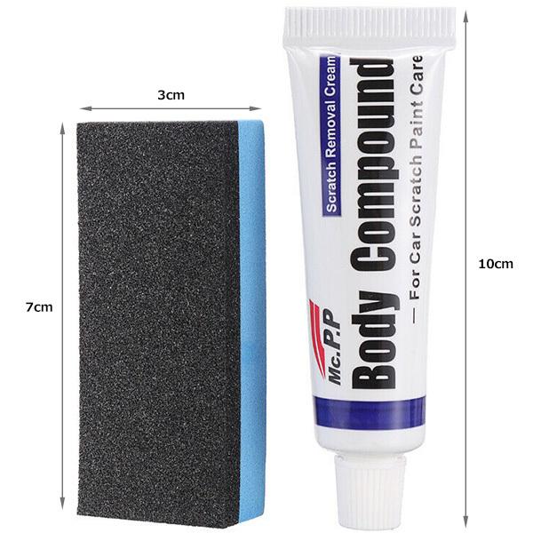 車ボディー研磨コンパウンド かすり傷 錆び取り クリーム キズ消し研磨