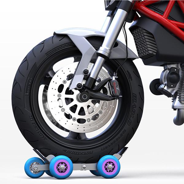 バイクドーリー 中型・ビッグスクーター用バイクドーリー - 車・バイクと工具専門店