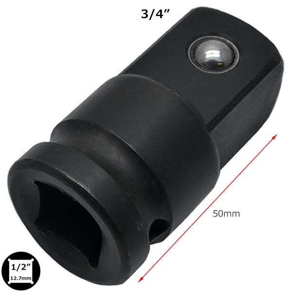 変換アダプター　補強品 変換アダプター インパクトレンチソケット用 凹12.7mm(1/2