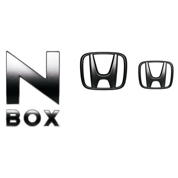 Honda ホンダ 純正 N Box エヌボックス ブラックエンブレム N Box用 Hマーク2個 車名エンブレム ブラッククローム調 08f Tta 000b Garageidea Yahoo 店 通販 Yahoo ショッピング