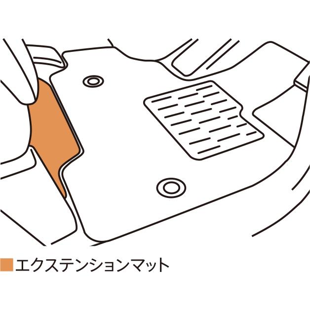 N-BOX用純正フロアマット  デザインタイプ バーガンディ 価格高いタイプ ホンダ（HONDA） 純正 N-BOX エヌボックス NBOXカスタム フロア