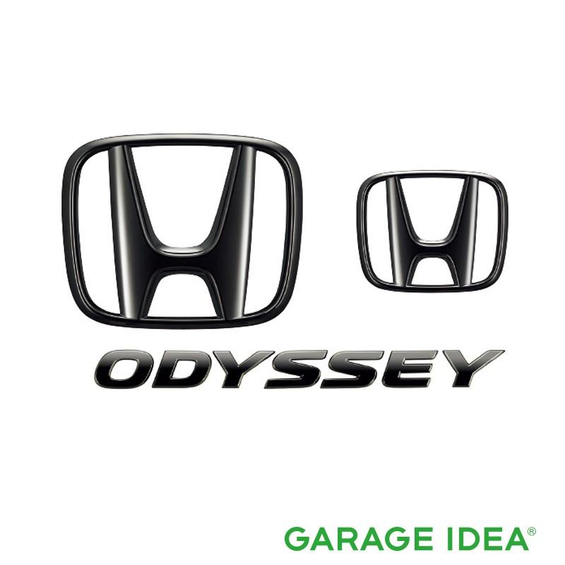 ホンダ　オデッセイ　フロント・リアエンブレム　　 ブラッククロームエンブレム ホンダ（HONDA） 純正 アクセサリー ODYSSEY オデッセイ ブラック