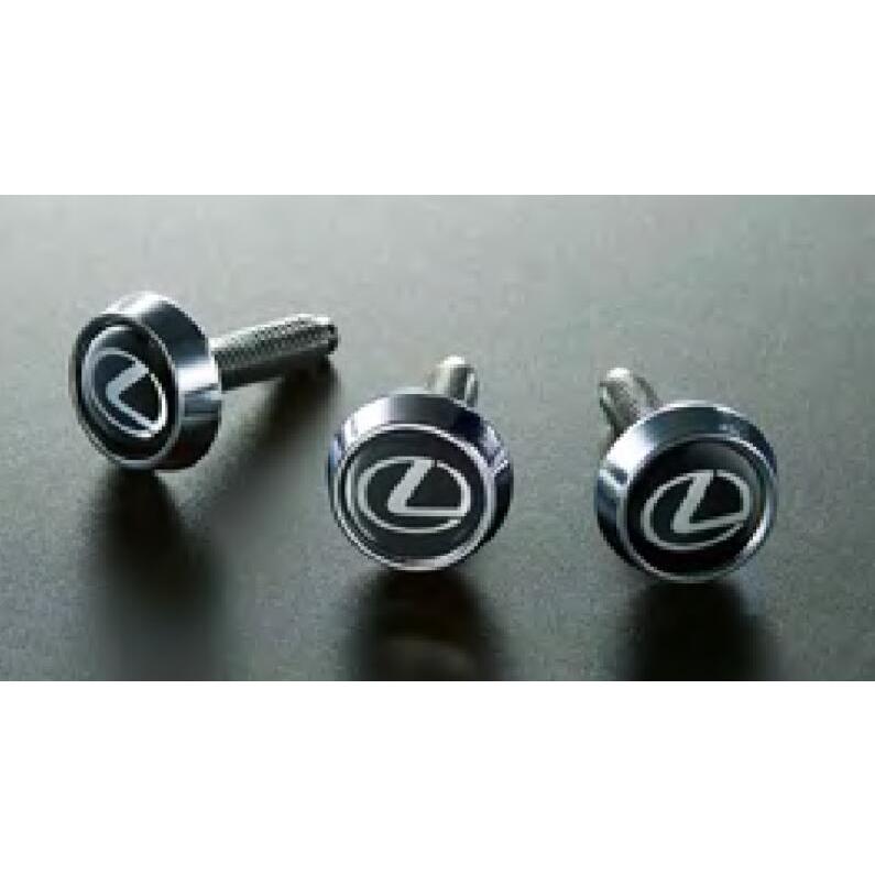 レクサス（LEXUS） LM500h メッキナンバーフレーム(フロント・リヤ 