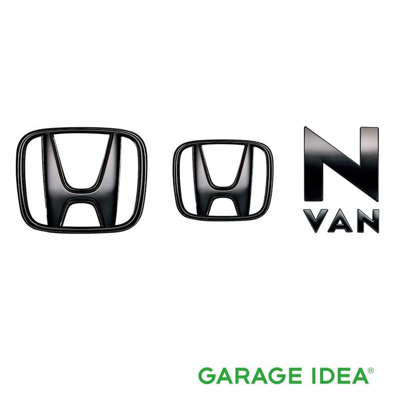 Honda ホンダ 純正 N Van Nバン エヌバン ブラックエンブレム Hマーク 2個 車名エンブレム ブラッククローム調 Nvan 08f Txa 000b Garageidea Yahoo 店 通販 Yahoo ショッピング