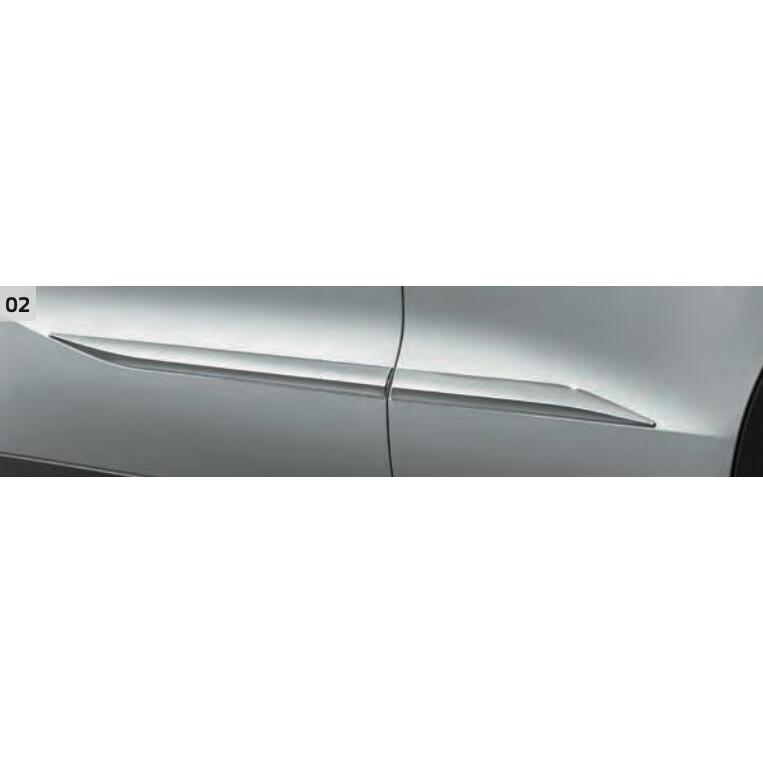 三菱（MITSUBISHI） アウトランダー サイドプロテクションガーニッシュ