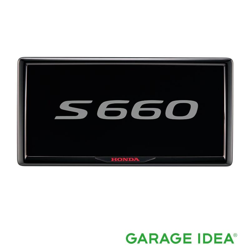 S660 HONDA ホンダ 純正 アクセサリー パーツ ライセンスフレーム 
