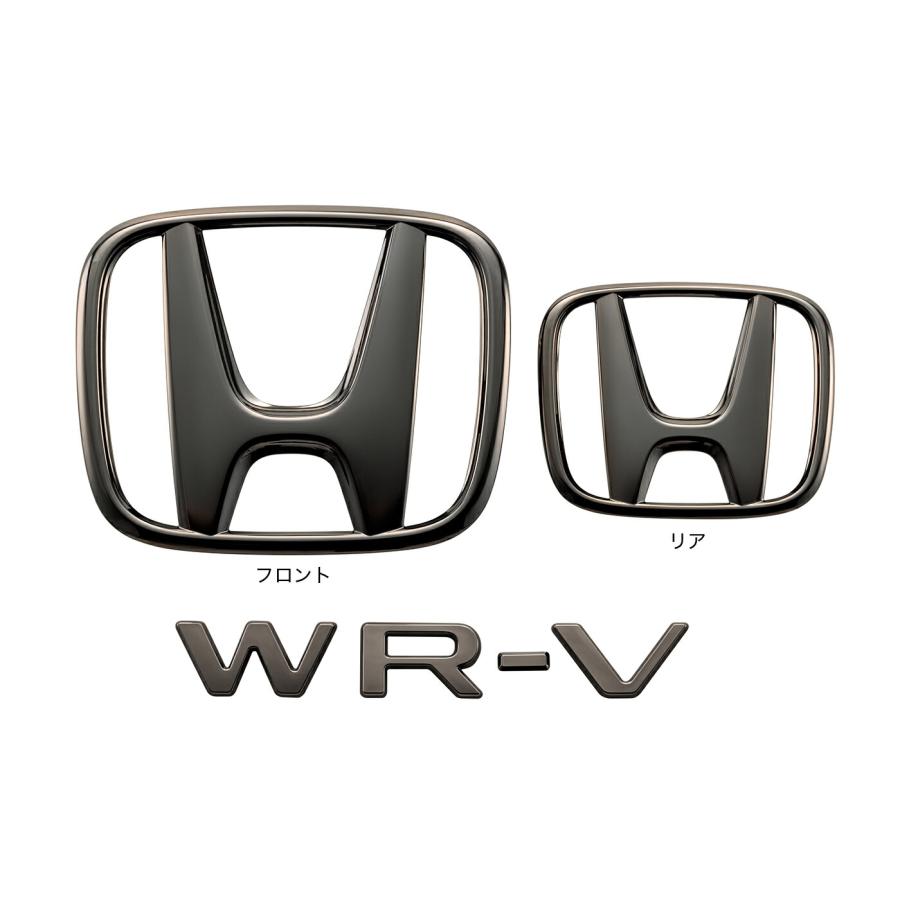 HONDA WR-V PPパーツ　部品取り ホンダ（HONDA） 純正 アクセサリー パーツ WR-V ブラックエンブレム