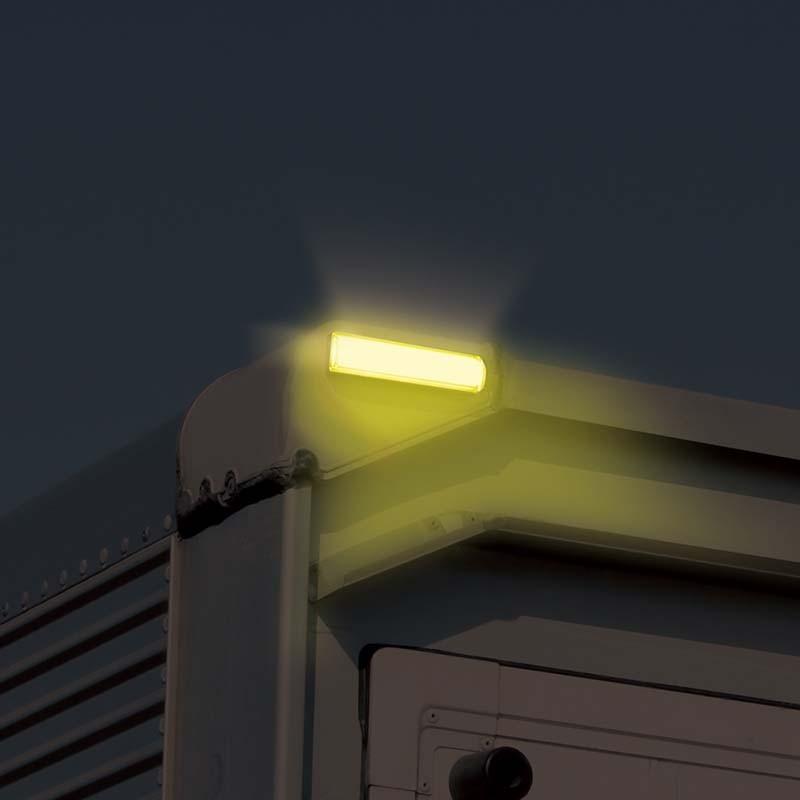 YAC ヤック 閃光車高灯 イエロー 12/24V・CE425 : GARAGEIDEA Yahoo!店