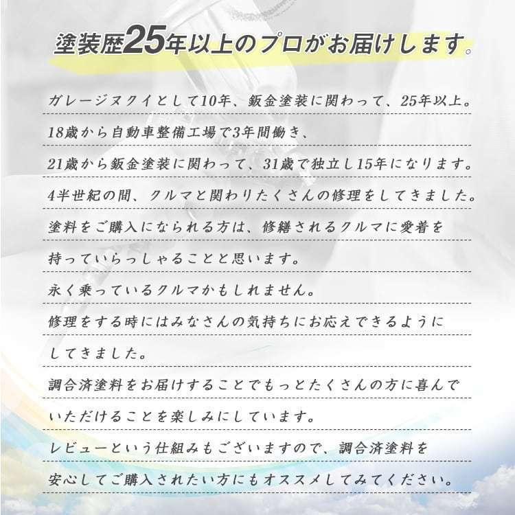 マツダ 22L グレーシャルシルバーM 車用塗料 希釈済｜garagenukui｜09