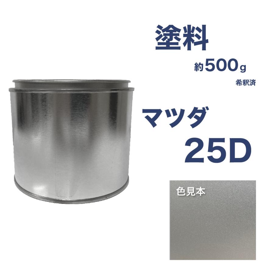 マツダ25d 車用塗料 ３コート ミレーニア 希釈済 カラーナンバー カラーコード 25d 最安値挑戦中 Mazda 25d ガレージヌクイ 通販 Yahoo ショッピング