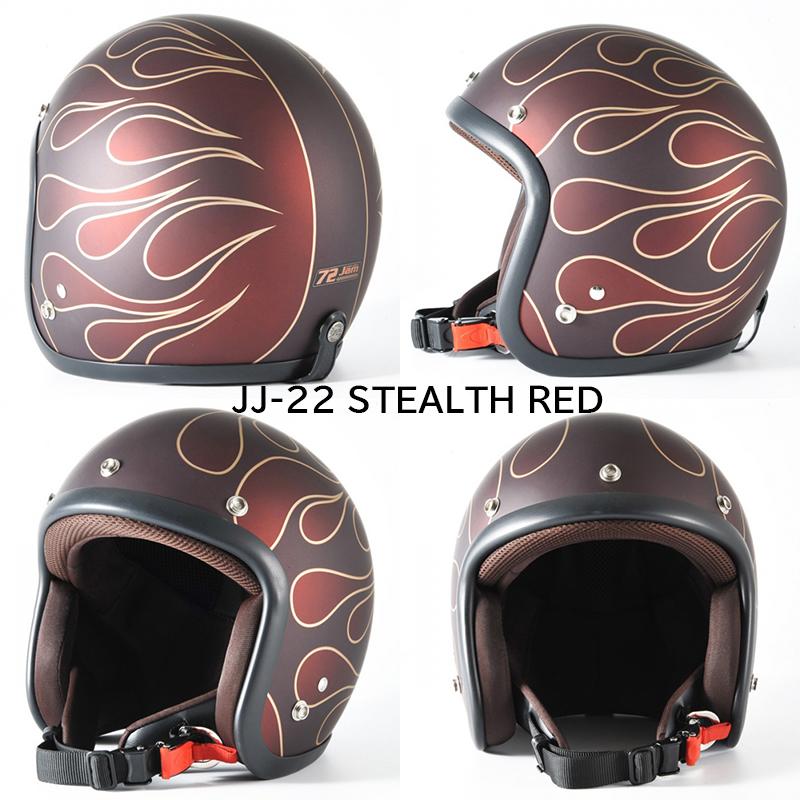 72JAM JET HELMET STEALTH ステルス JJシリーズ ジェット 72JAM JET HELMET STEALTH ステルス JJシリーズ ジェット