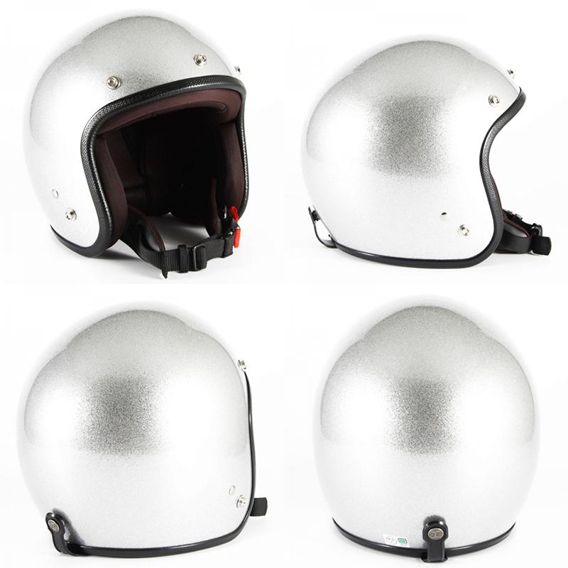 72JAM JET HELMET JP MONO シルバーフレーク 72ジャムジェット