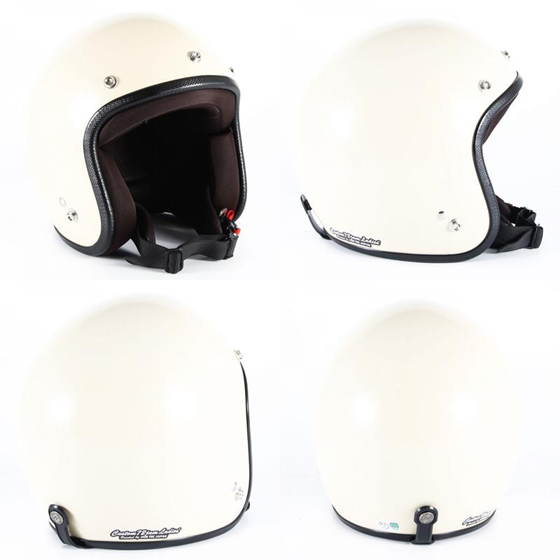 72JAM JET HELMET JP MONO XLサイズ オフアイボリー JPIM-6L