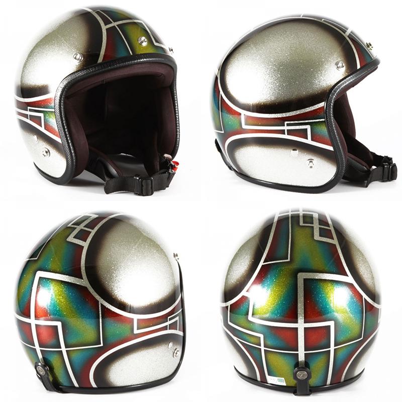72JAM ヘルメット 72JAM ジェットヘルメット&シールドセット JP MONO HELMET