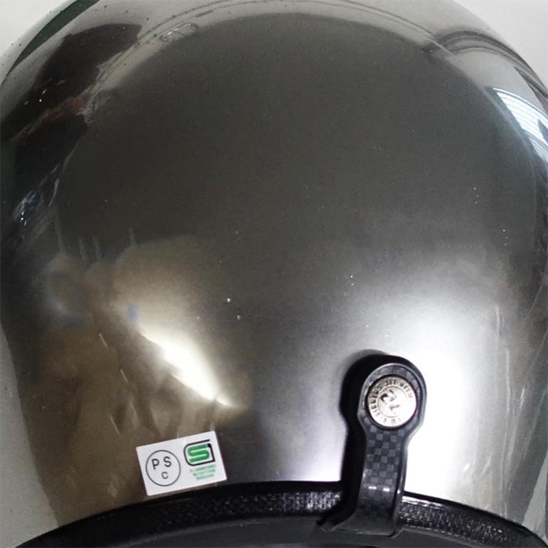 72JAM JET HELMET IRON BALL シルバー ジェットヘルメット 72