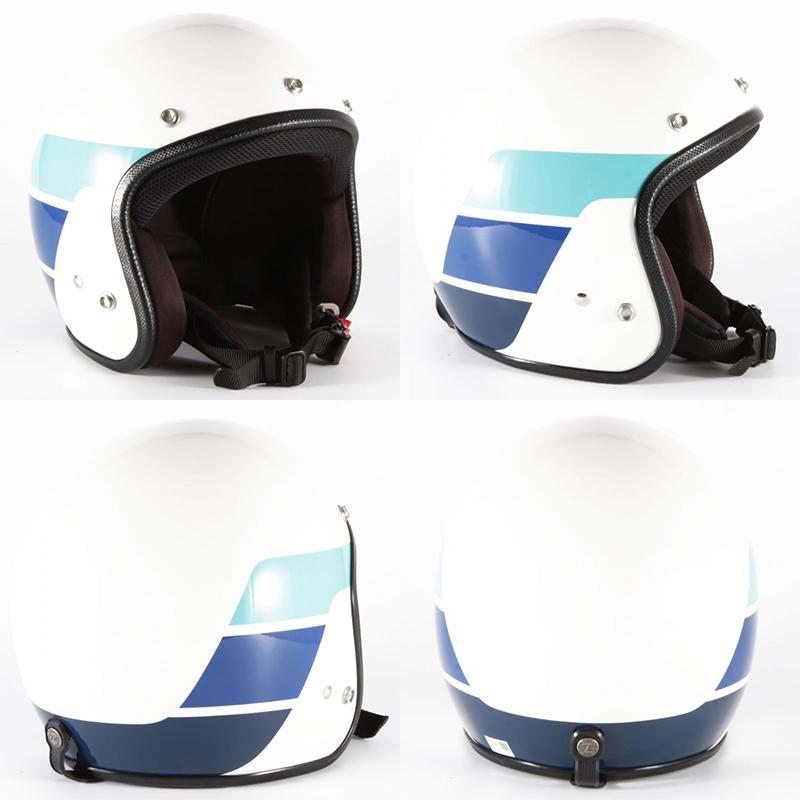72JAM JET HELMET 72JAM JET GS ホワイトベース グロス仕上げ
