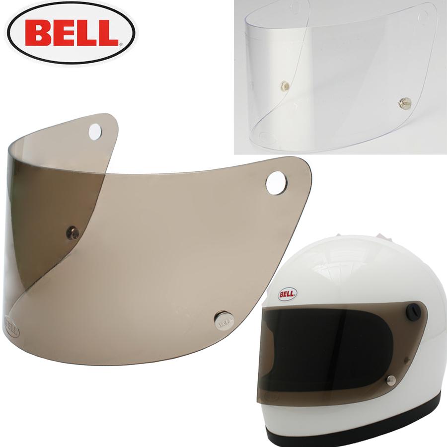 BELLヘルメット　シールドスモーク BELL スター2用 クリアシールド スモークシールド STARII