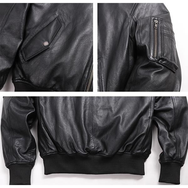 DEGNER 21WJ-1 シープレザージャケット SHEEP LEATHER JACKET デグナー_4