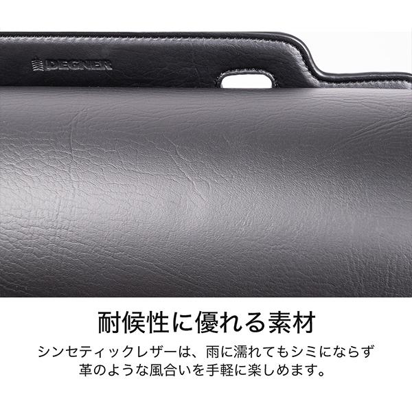 デグナー DSB-16 シンセティックレザーサドルバッグ DEGNER DSB16 SYNTHETIC LEATHER SADDLEBAG 13L バイク サドルバッグ｜garager30｜02