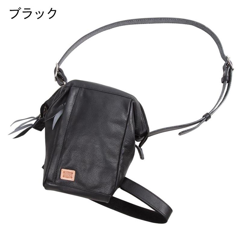 DEGNER レザー ホルスターバッグ　ボディバッグ 黒　美品 W-115 レザーホルスターバッグ | DEGNER