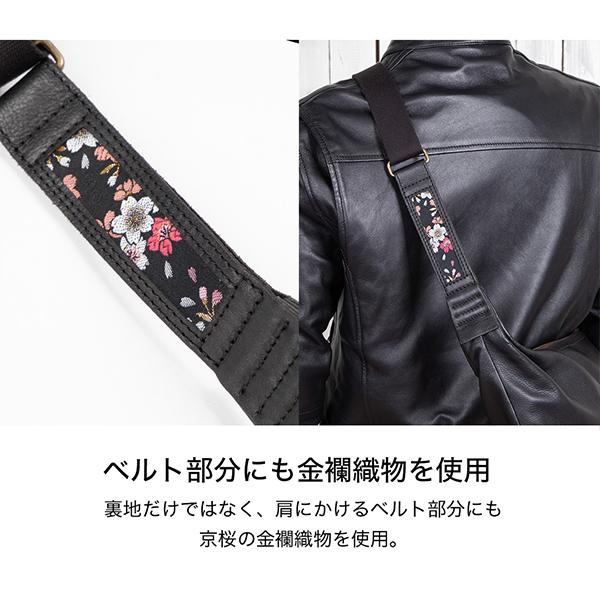 デグナー W-105K 花山レザーボディバッグ DEGNER W105K KAZAN LEATHER ONE SHOULDER BAG 本革 レザーの画像