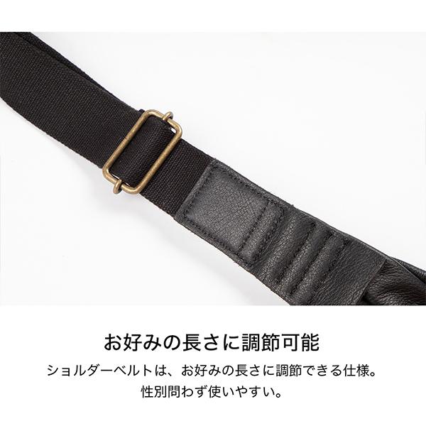 デグナー W-105K 花山レザーボディバッグ DEGNER W105K KAZAN LEATHER ONE SHOULDER BAG 本革 レザーの画像