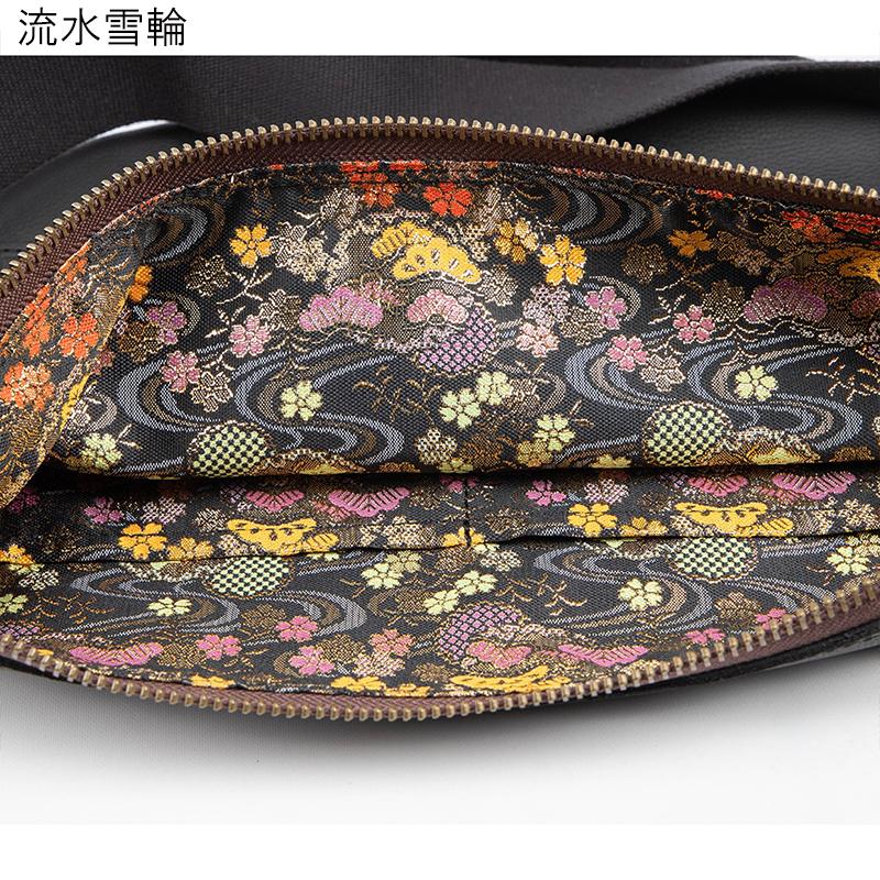 デグナー W-105K 花山レザーボディバッグ DEGNER W105K KAZAN LEATHER ONE SHOULDER BAG 本革 レザーの画像