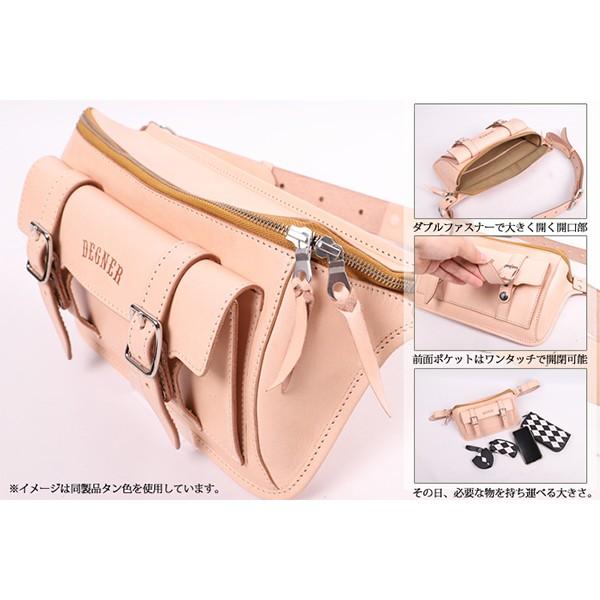 デグナー W-106 カウレザーボディバッグ DEGNER W106 COW LEATHER BODY BAG 本革 レザーの画像