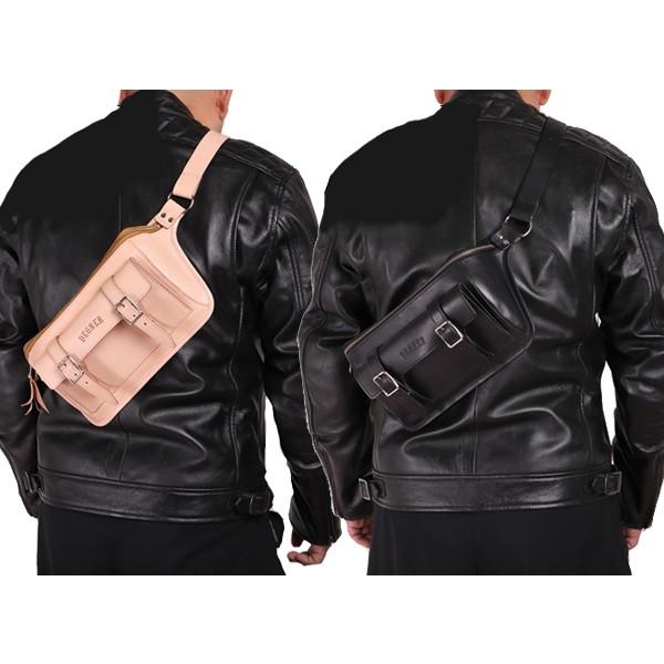 デグナー W-106 カウレザーボディバッグ DEGNER W106 COW LEATHER BODY