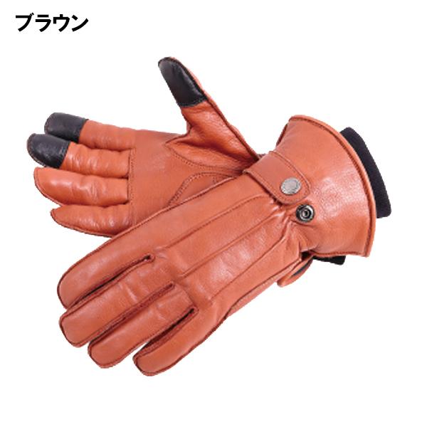 デグナー WG-34 ウィンターグローブ WINTER GLOVES 牛革 透湿防水フィルム 冬用 グローブ WG34 DEGNER｜garager30｜03