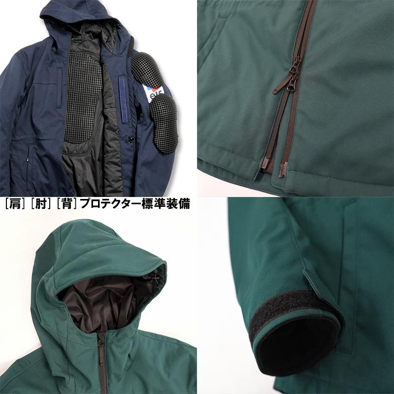 ELF エルフ EJ-W122 クラシックロゴジャケット バイク用 防風 EJW122 FlagShip フラッグシップ_5