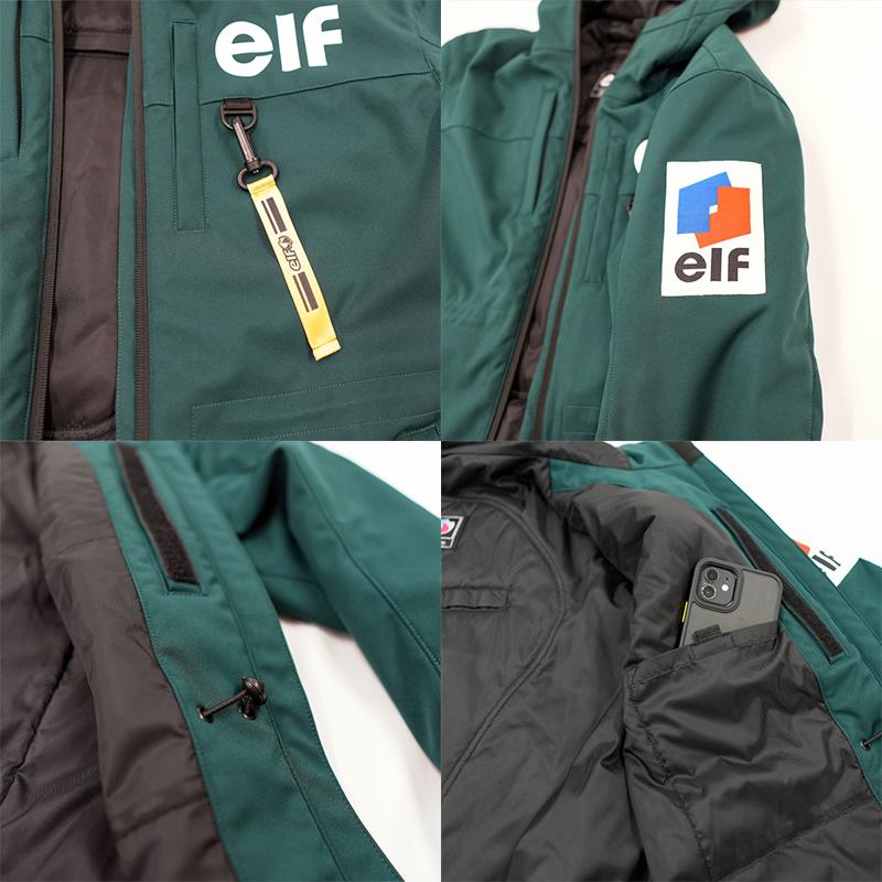 ELF エルフ EJ-W122 クラシックロゴジャケット バイク用 防風 EJW122