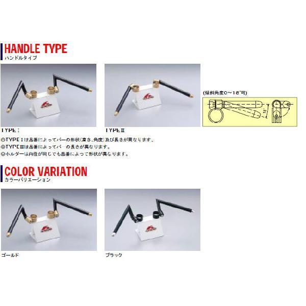 ハリケーン HS4102G-01 HS4102B-01 セパレートハンドル φ7/8インチ FZR750 HURRICANE :handle-109:Garage R30 通販 ハリケーン(HURRICANE) セパレートハンドル FZR750 TYPE I ブラック HS4102B-01