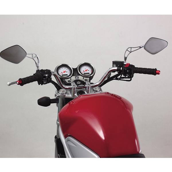 ハリケーン POLICE3型 Φ7/8インチ 22.2mm スチールハンドル クロム