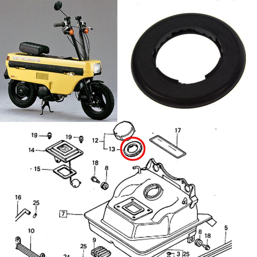 ホンダ（HONDA） ホンダ純正 モトコンポ用 タンクキャップパッキン