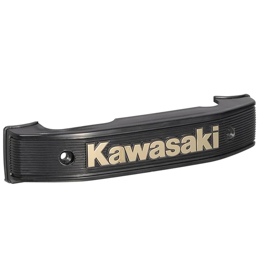 Kawasaki エンブレム ブラック ゴールド ステムエンブレム フロント