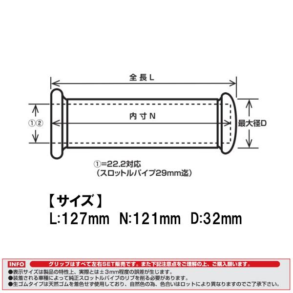 キジマ KIJIMA 201-151 トマゼリ・グリップ トマゼリーグリップ 生ゴム