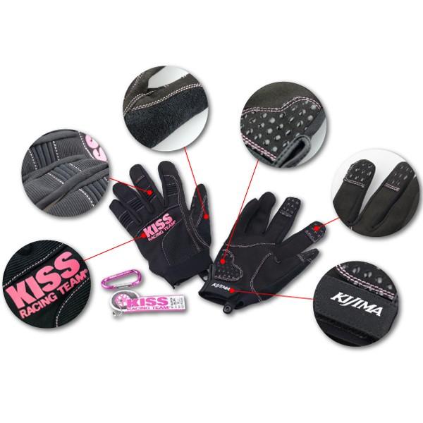 KISS メンテナンスグローブ Racing Team Maintenance Glove バイク用 