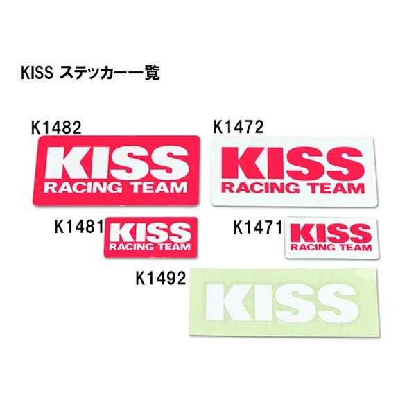 KISSレーシングチームステッカー Mサイズ KISS Racing Team Sticker ...